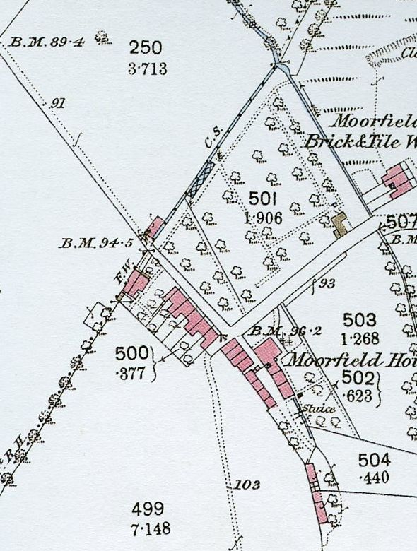 1888 map of Moorfields