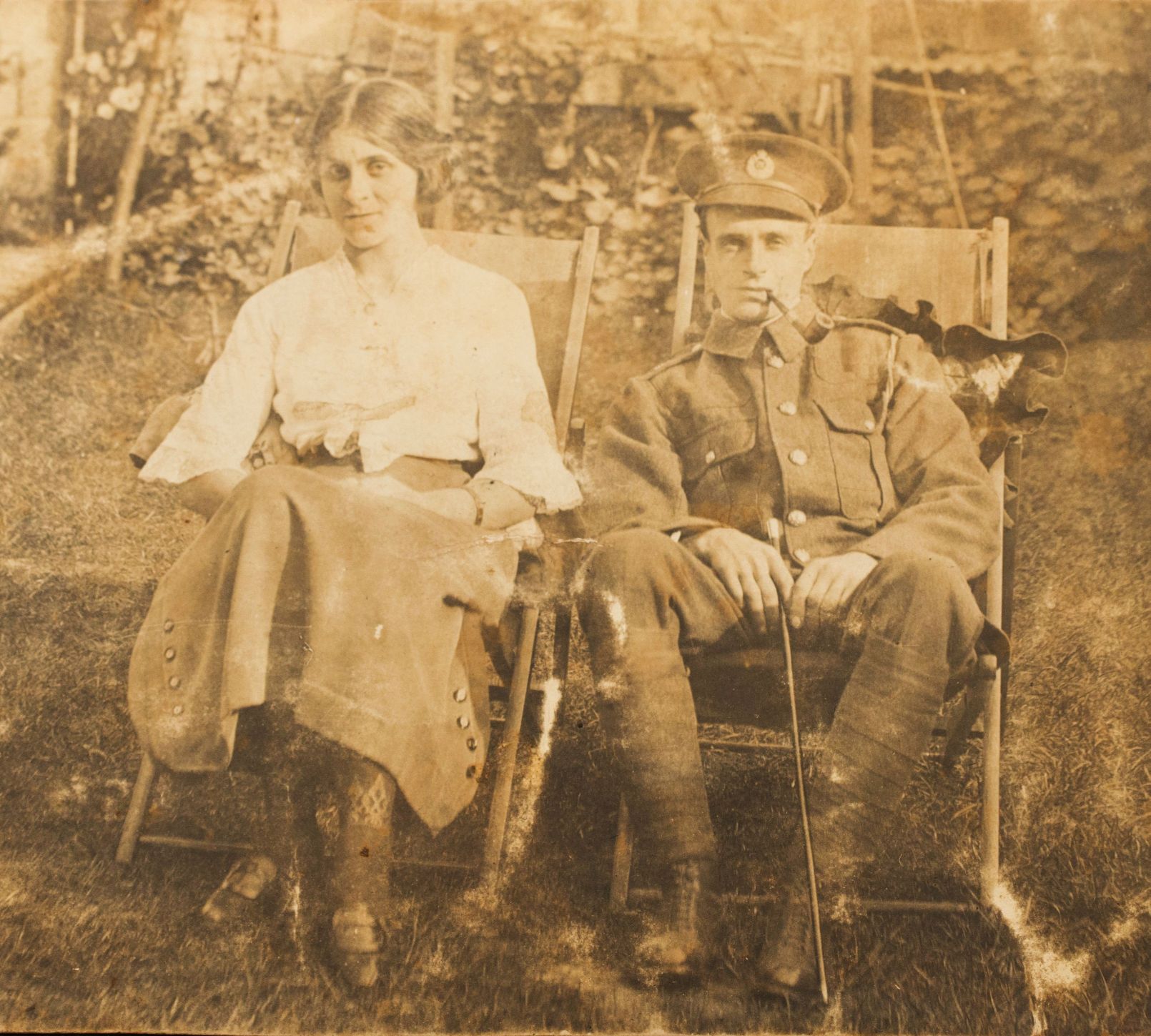 Ernest seated